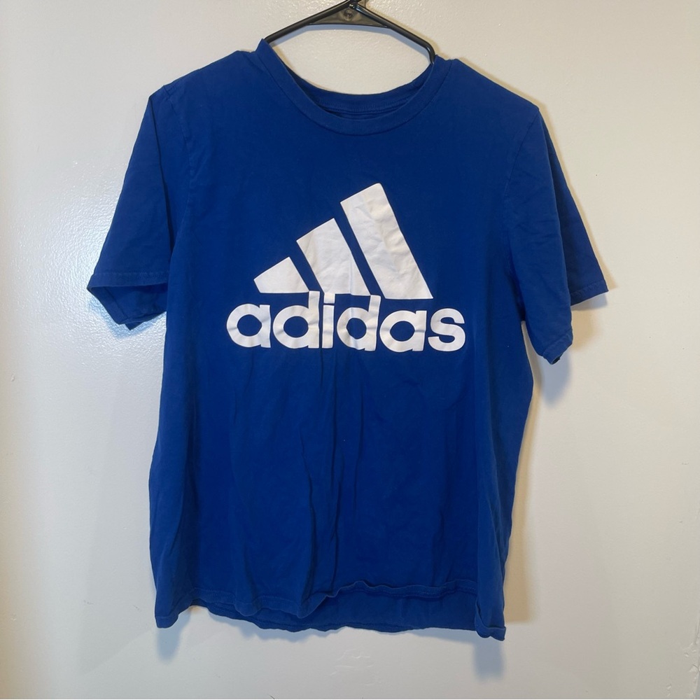 Adidas amplifier‎ tee blue men's size large